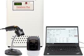 Automatic hard drive degausser - DataGone Plus by Verity Systems